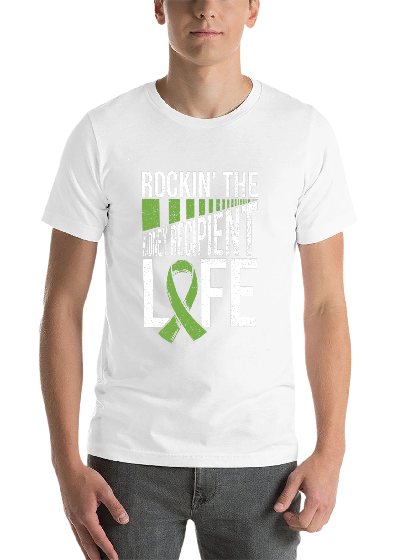 Black Kidney Recipient Life T-Shirt view 14
