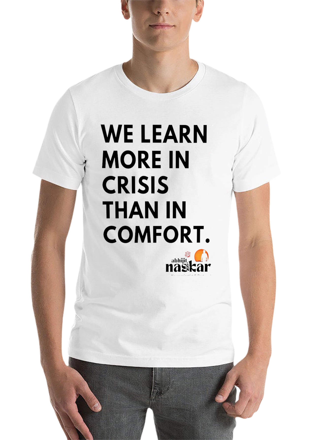 Black Crisis Comfort T-Shirt - Motivational Design view 14