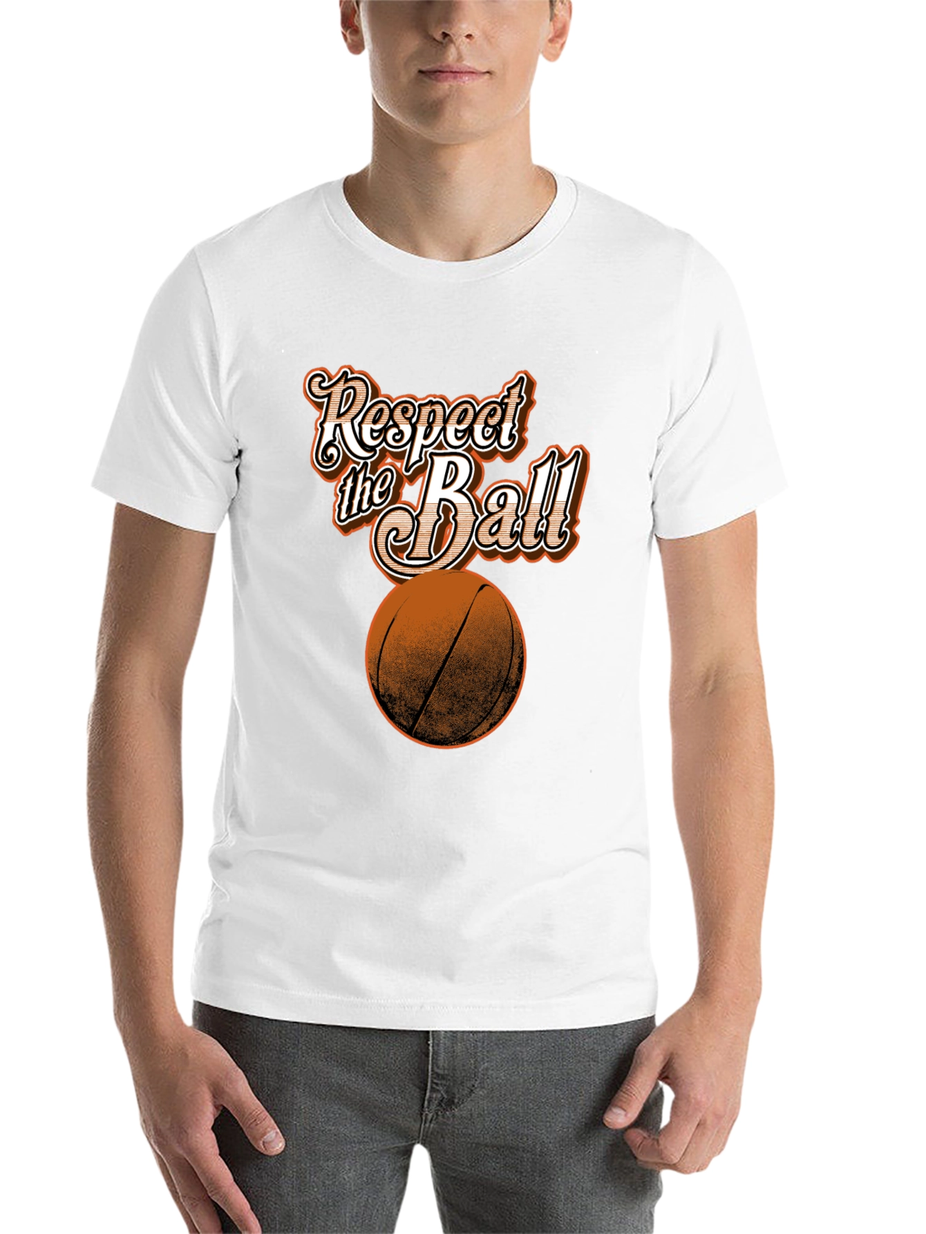 Black Respect the Ball Graphic T-Shirt view 14