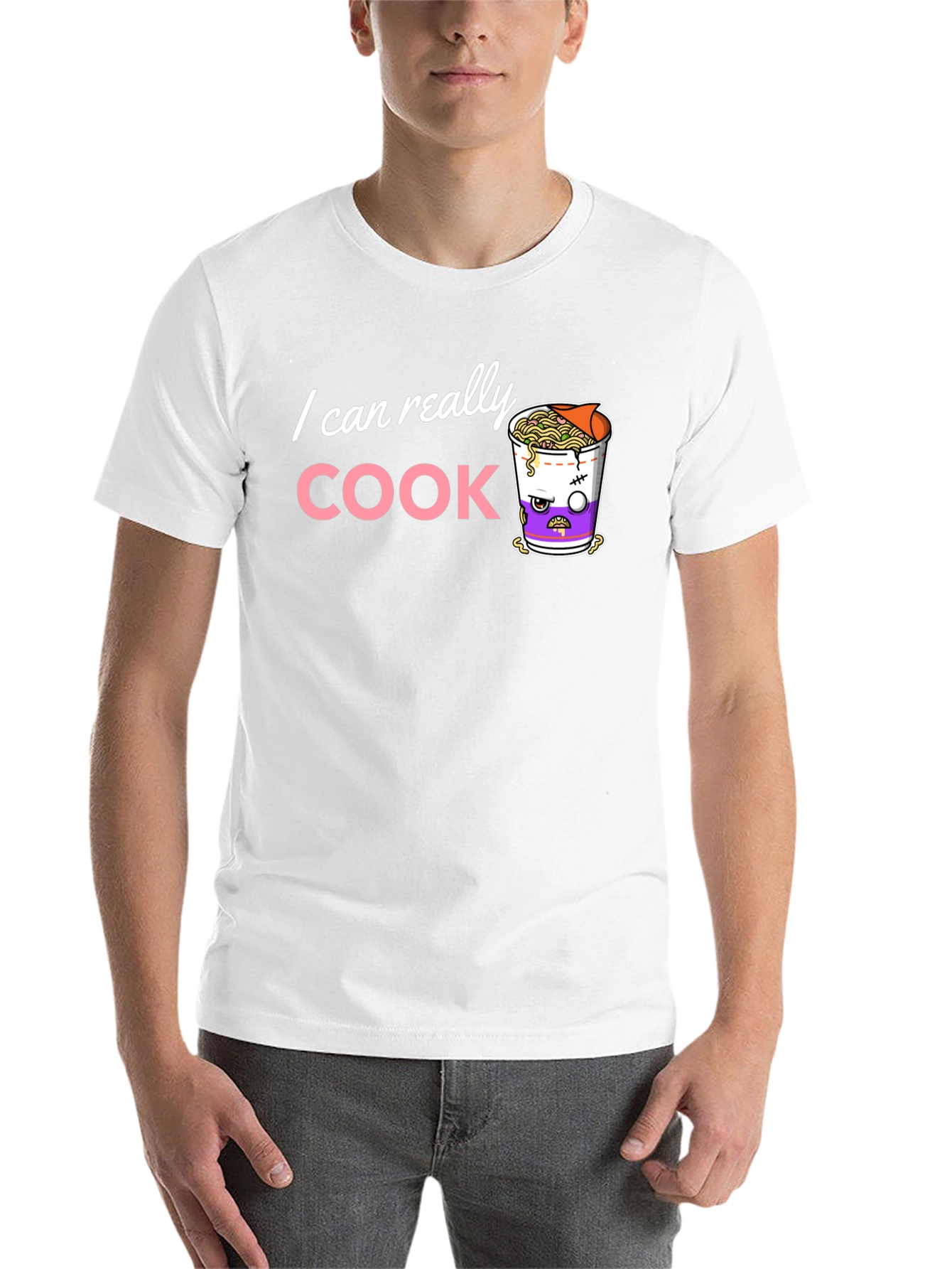 Black I Can Really Cook T-Shirt view 14