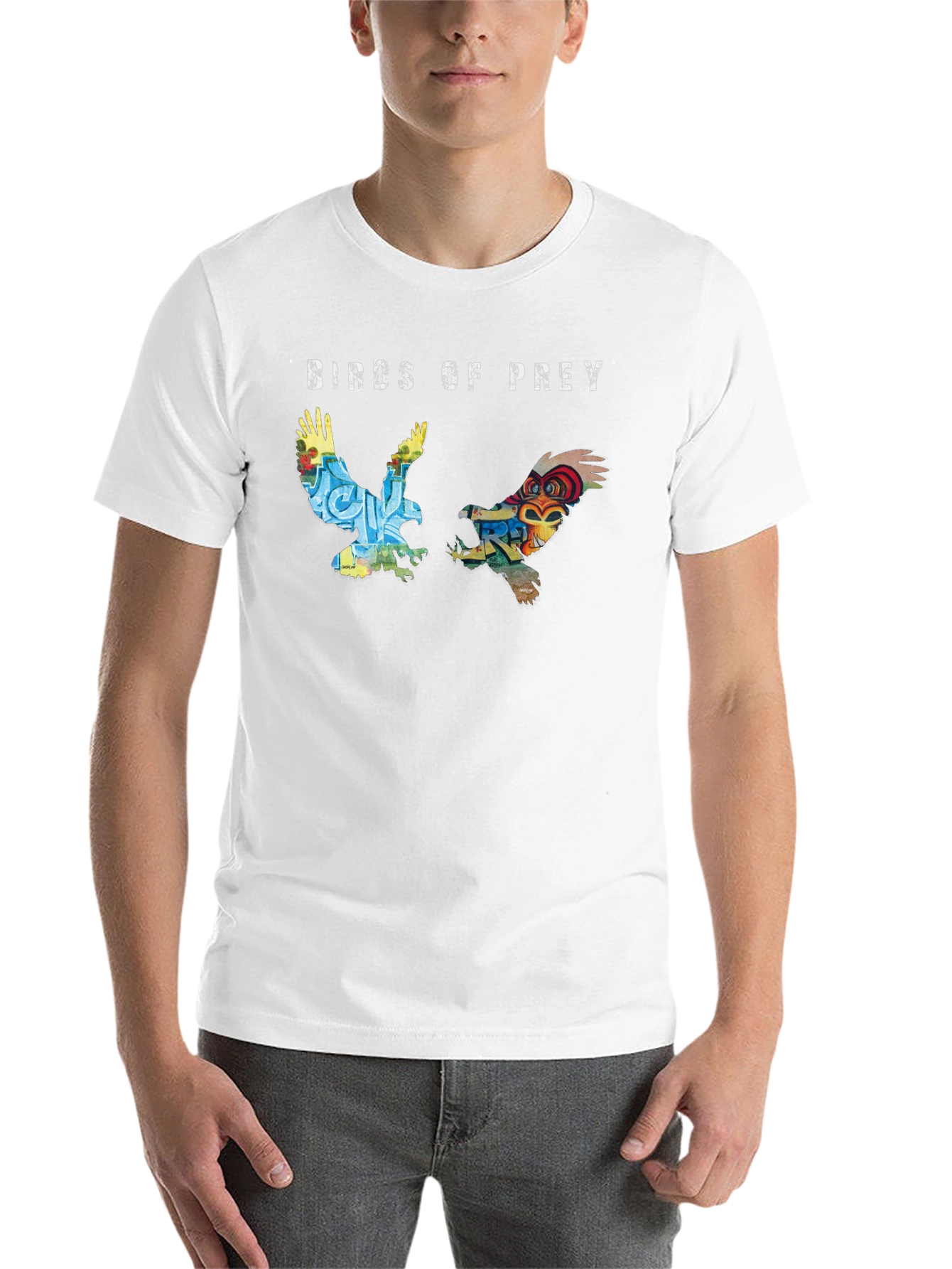 Birds of Prey Graphic Tee - Unique Design - 14