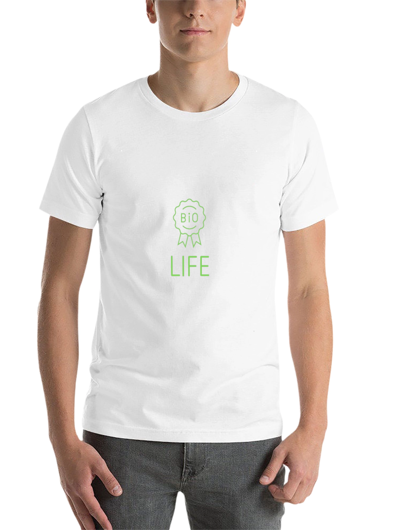 Bio Life Black T-Shirt - Eco Friendly Design - 14