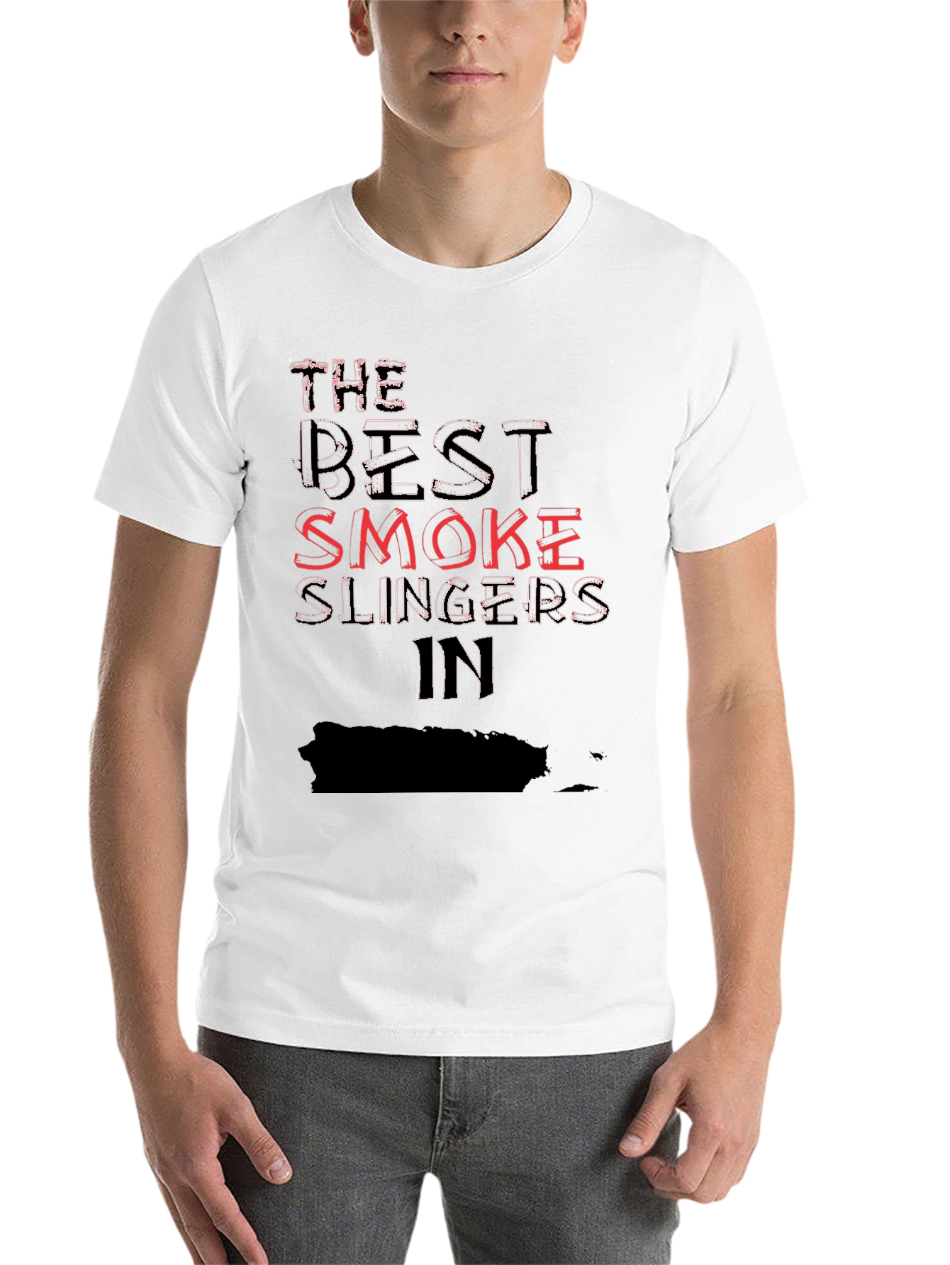 Black The Best Smoke Slingers T-Shirt view 14