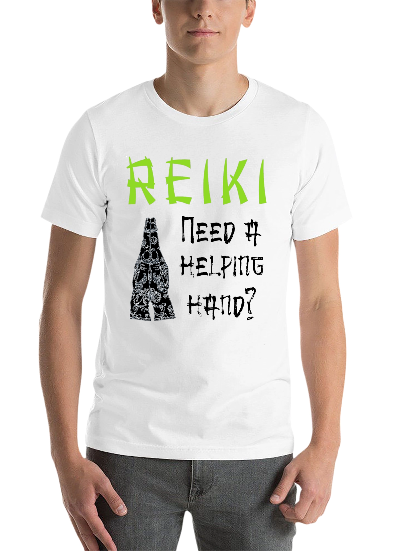 Reiki Need a Helping Hand T-Shirt - 14