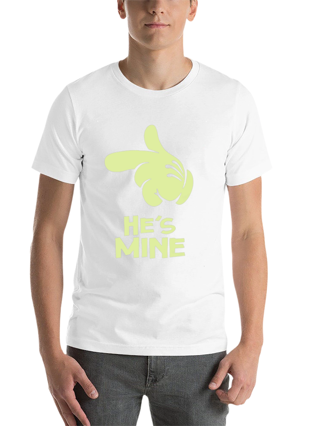 Black He's Mine Graphic Tee view 14