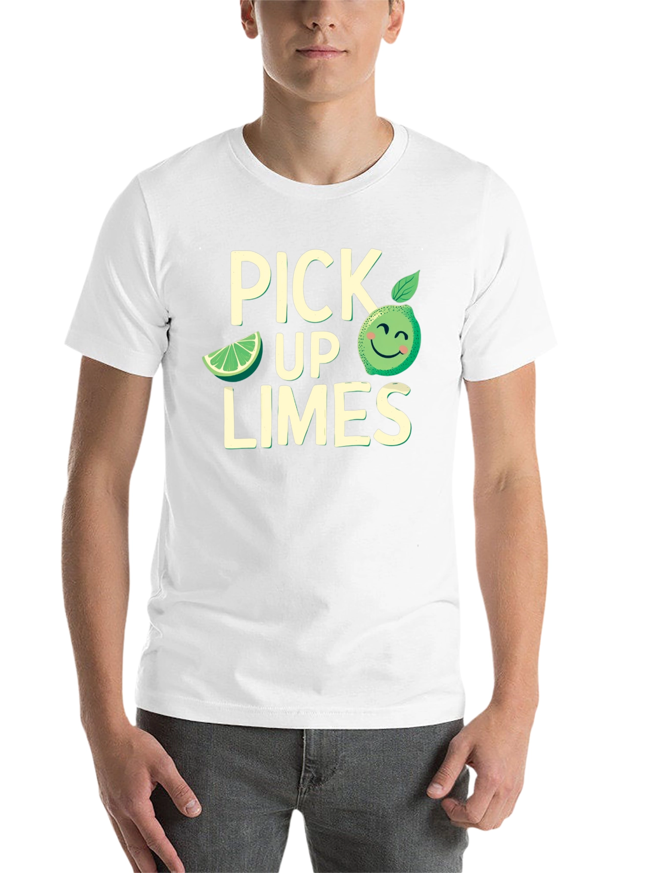 Black Pick Up Limes Graphic Tee view 14