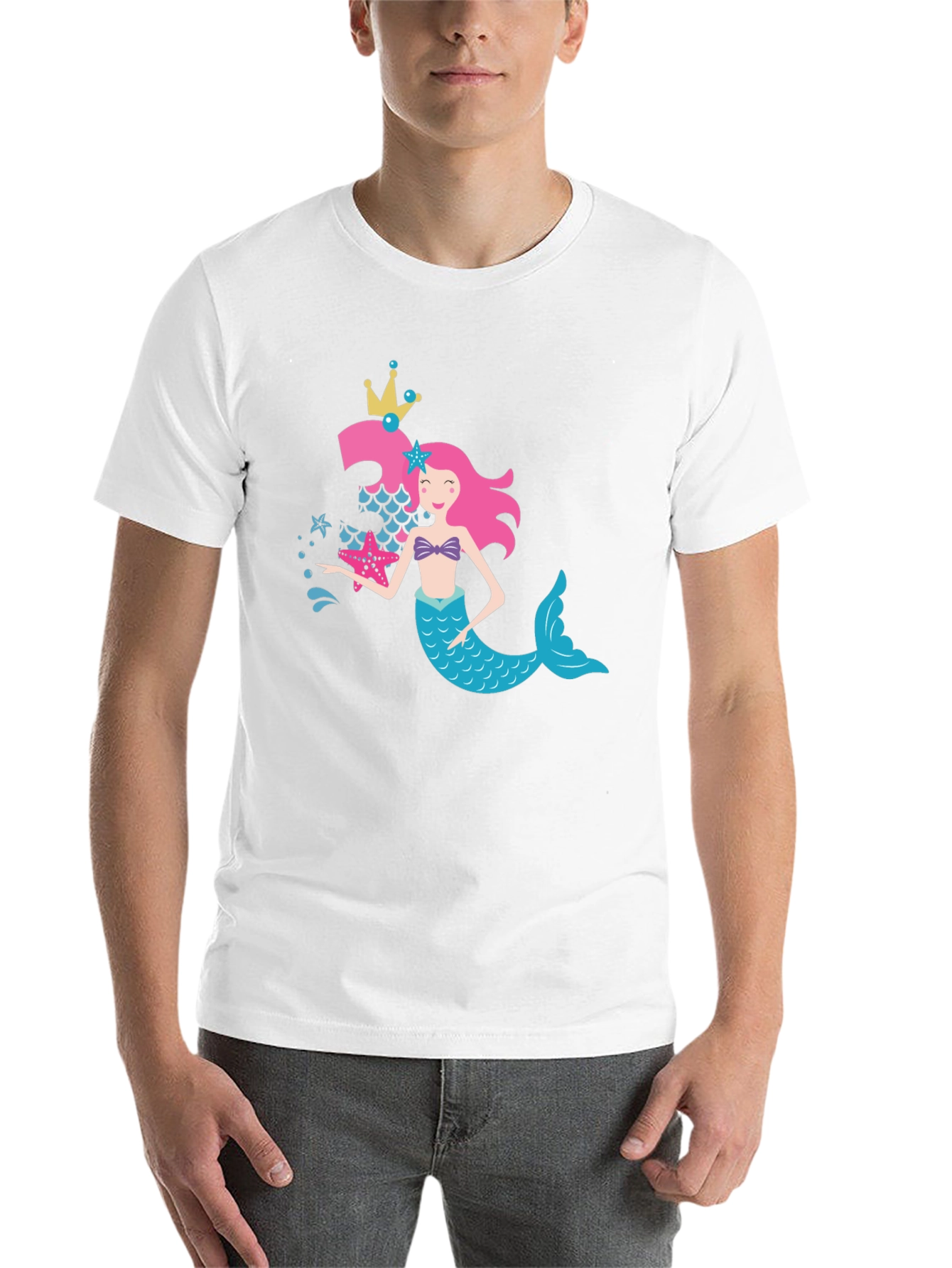 Mermaid Birthday Girl T-Shirt - 14
