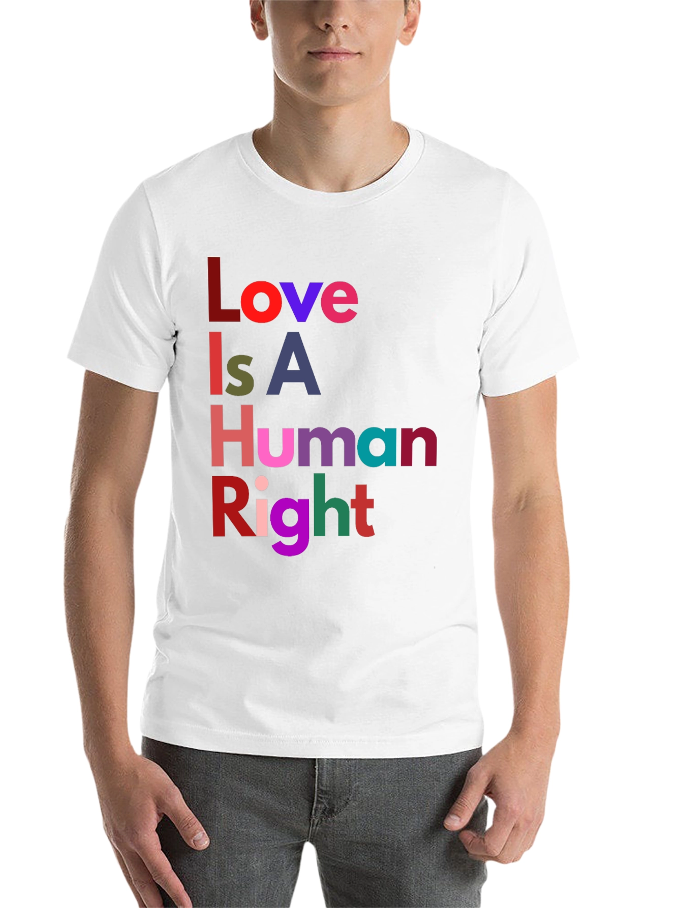 Black Love Is A Human Right Graphic Tee view 14