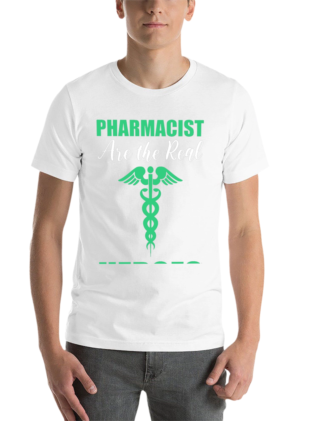Black Pharmacist Hero Tee view 14