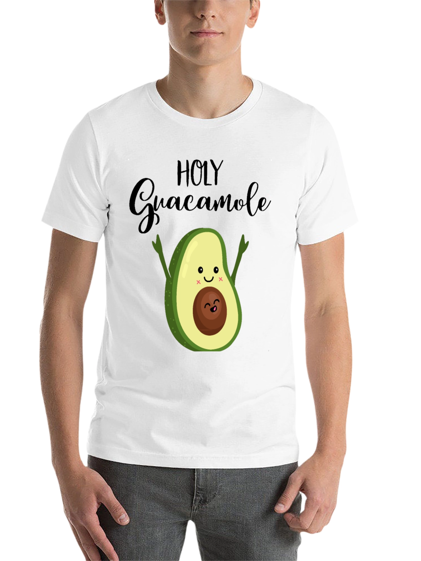 Holy Guacamole T-Shirt - Cute Avocado Design - 14