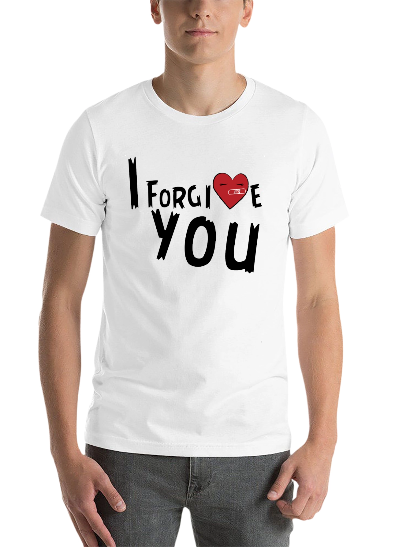 Black I Forgive You Graphic Tee view 14