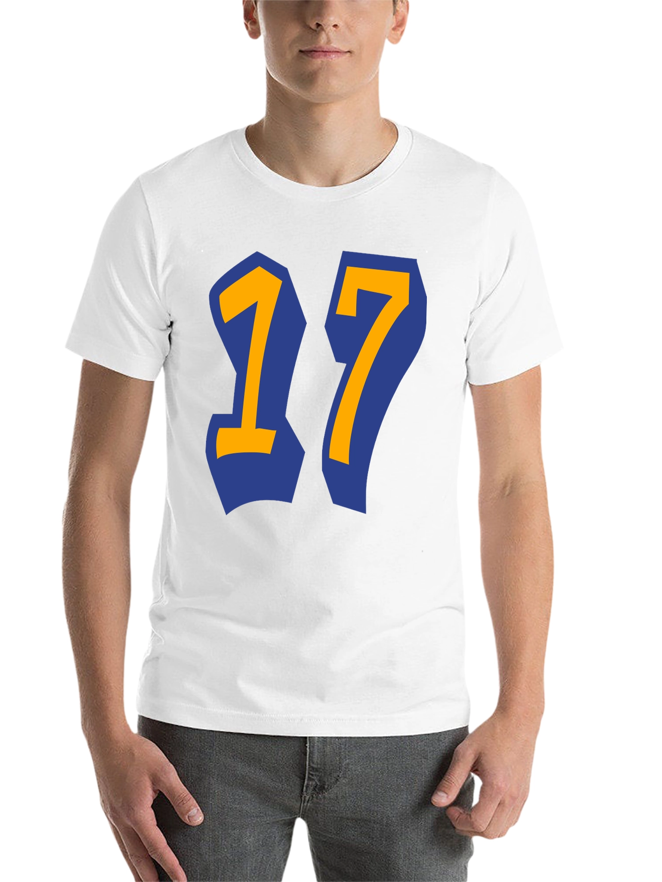 Black Vintage 17 Graphic Tee - Black view 14