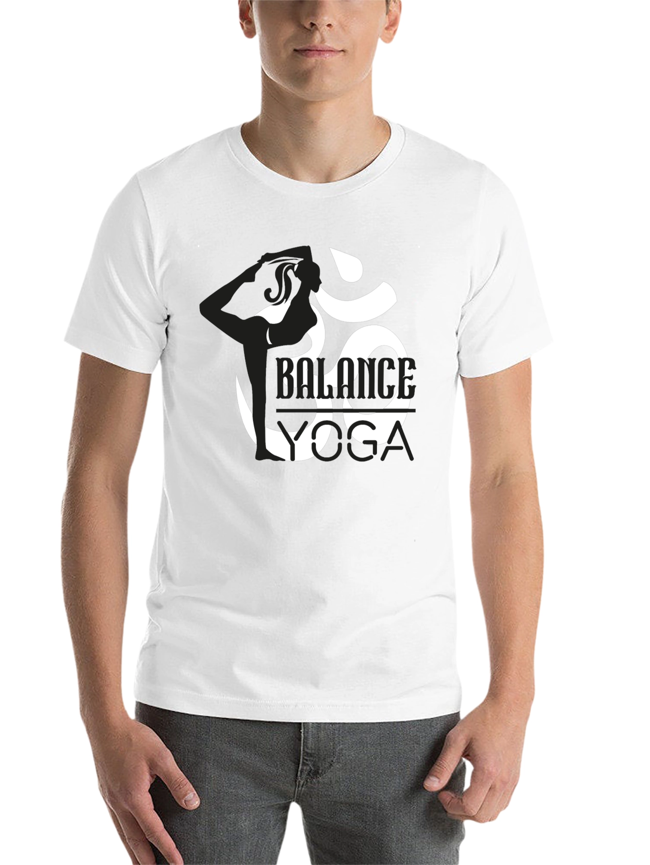 Black Balance Yoga Black T-Shirt view 14