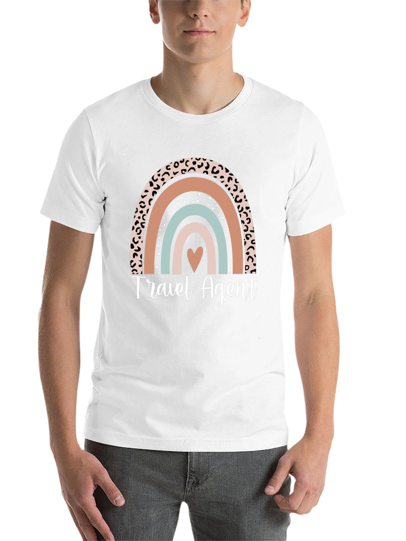 Travel Agent Rainbow T-Shirt - 14