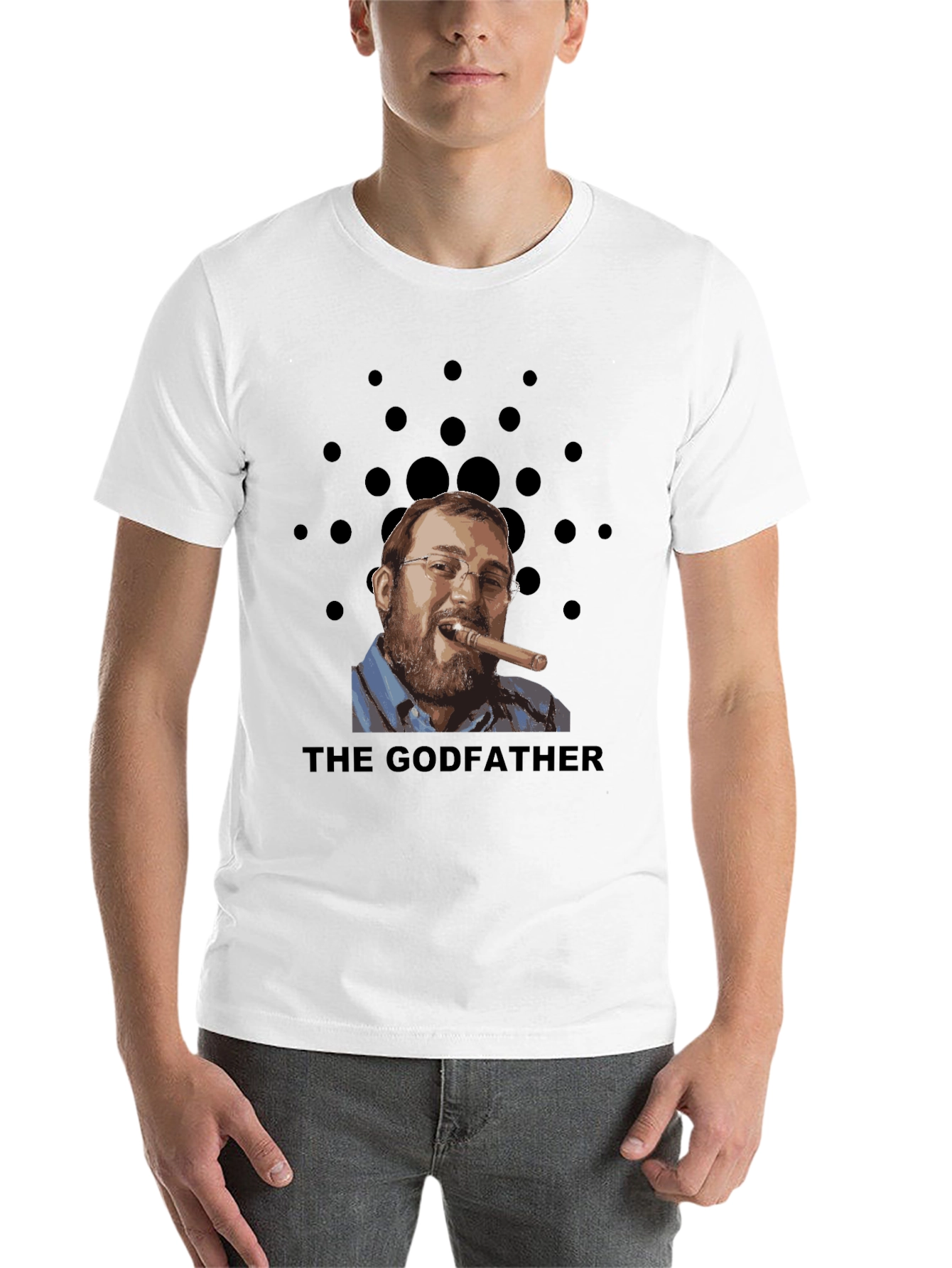 Black The Godfather Cardano T-Shirt view 14