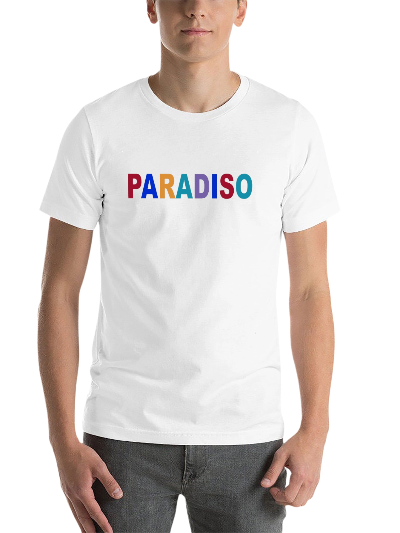 Black Paradiso Graphic Tee - Colorful Comfort view 14