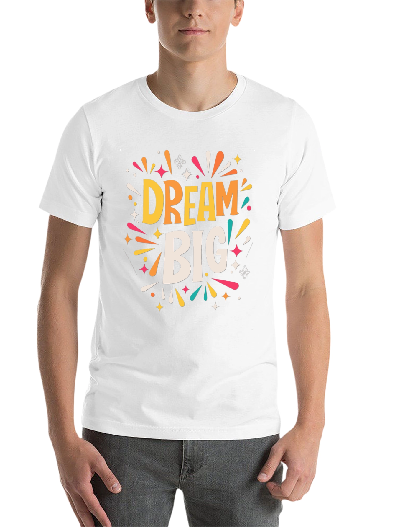 Black Dream Big Graphic Tee view 14