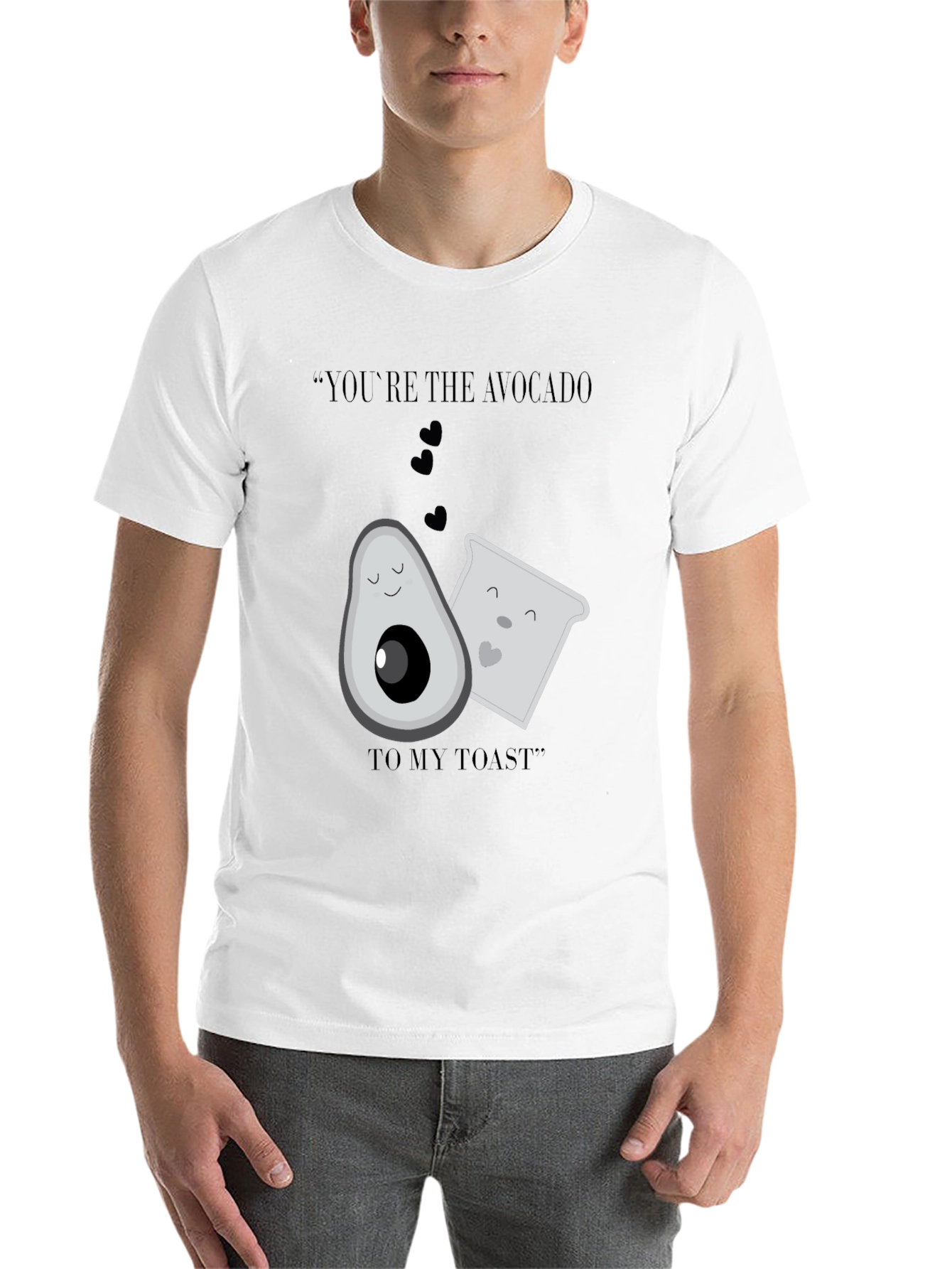 Black Avocado Toast Graphic Tee - Funny Foodie Shirt view 14