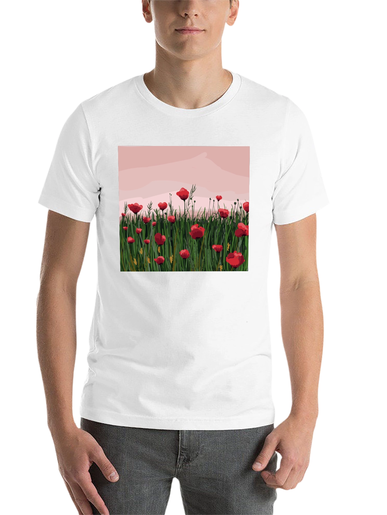 Poppy Field Graphic T-Shirt - 14