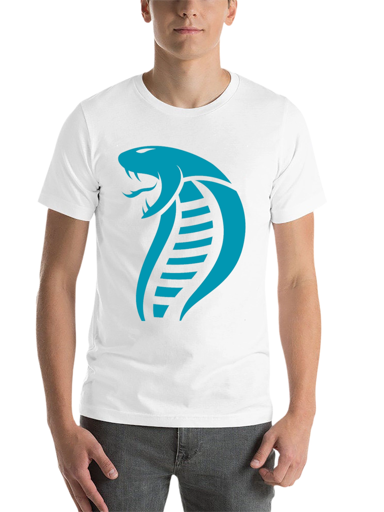 Black Cobra Snake Graphic T-Shirt - Bold Style view 14