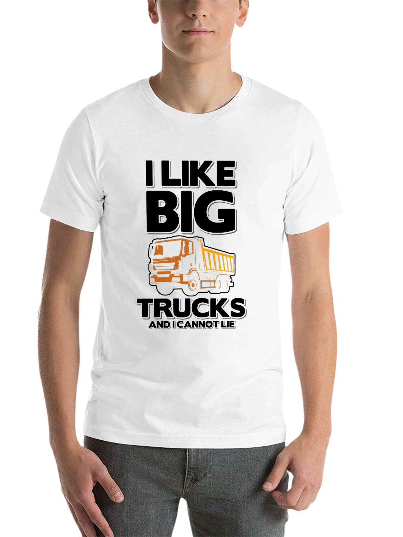 Black I Like Big Trucks T-Shirt view 14