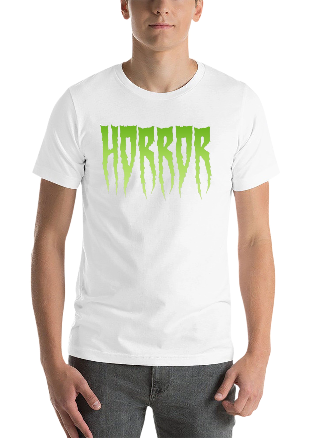 Black Horror Drip Graphic T-Shirt - Spooky Season Essential view 14