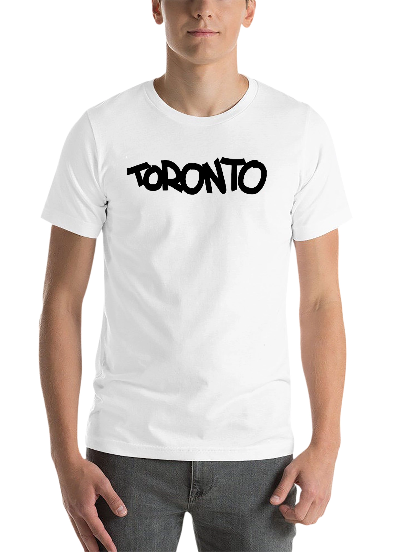 Black Toronto Graphic Print T-Shirt view 14