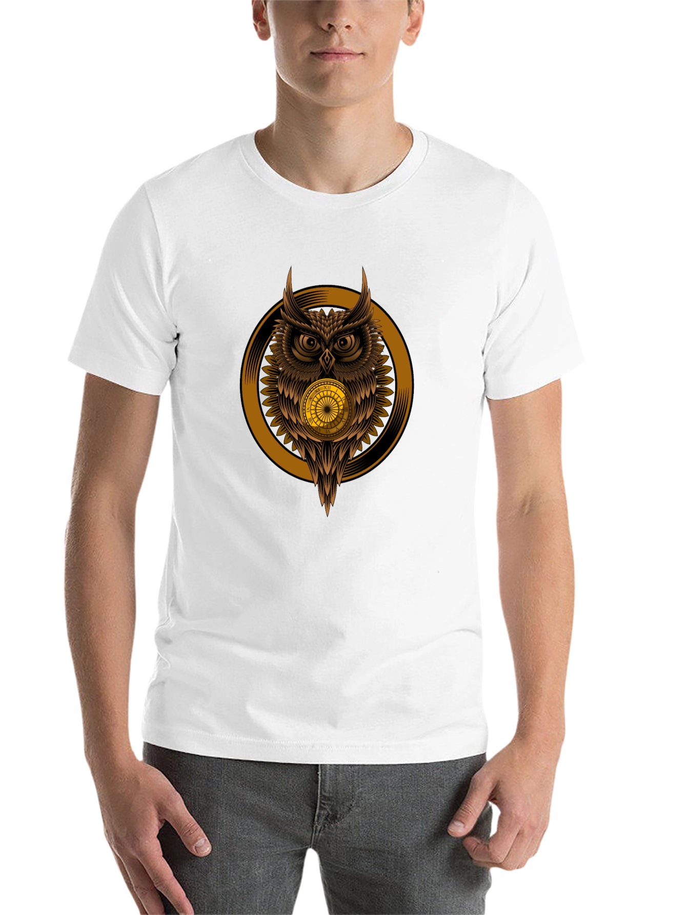 Black Owl Time T-Shirt view 14