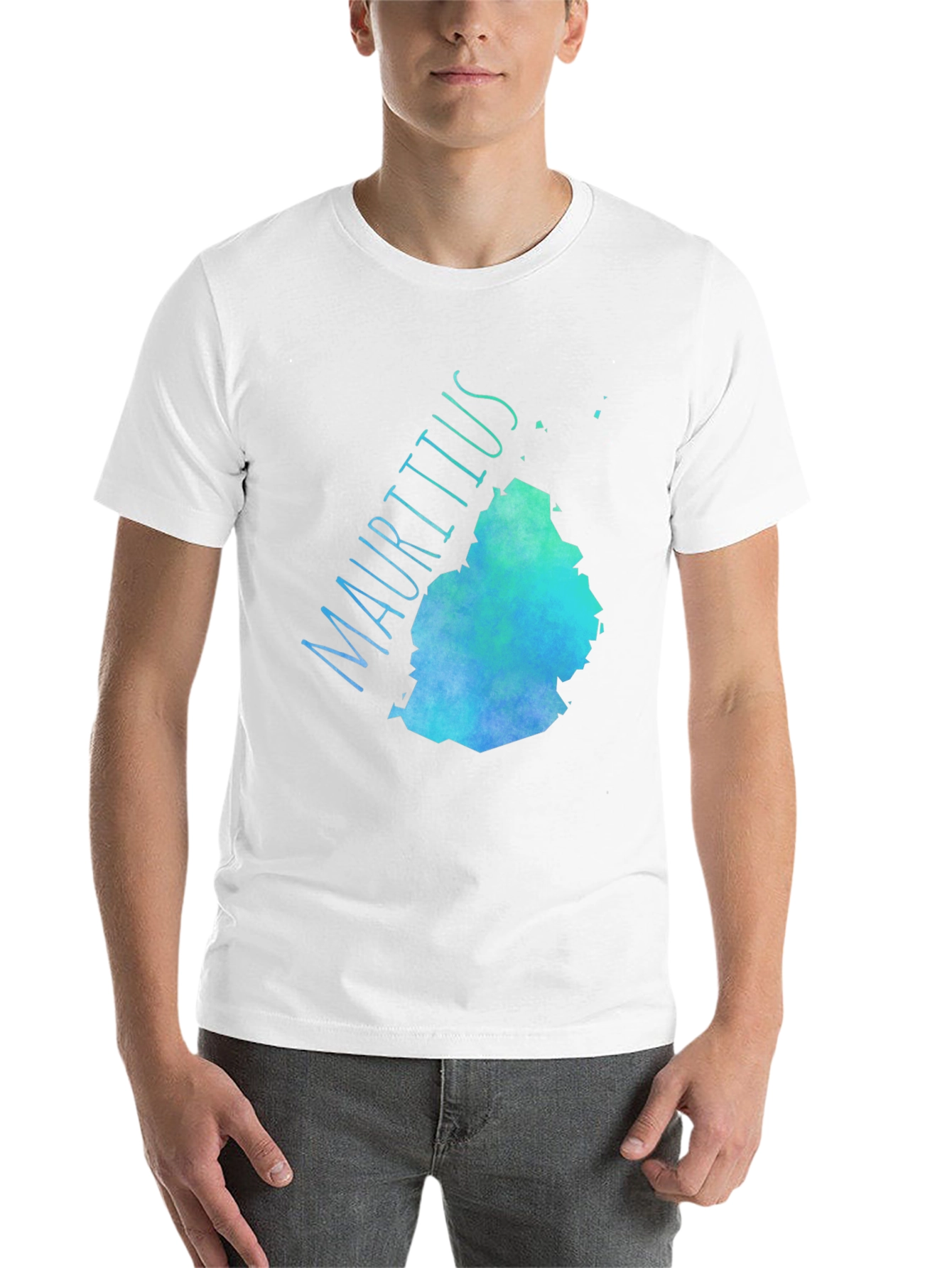 Mauritius Map Tee - Island Pride Graphic T-Shirt - 14