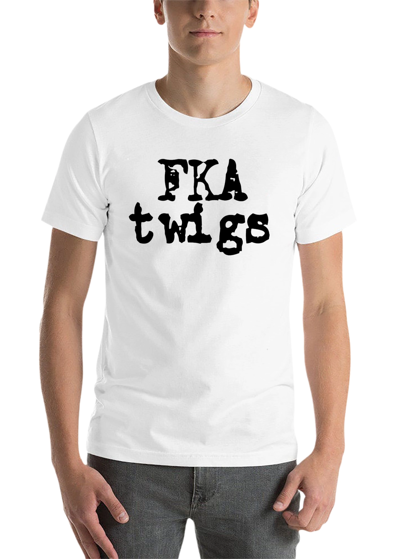 Black FKA Twigs Graphic Black T-Shirt view 14