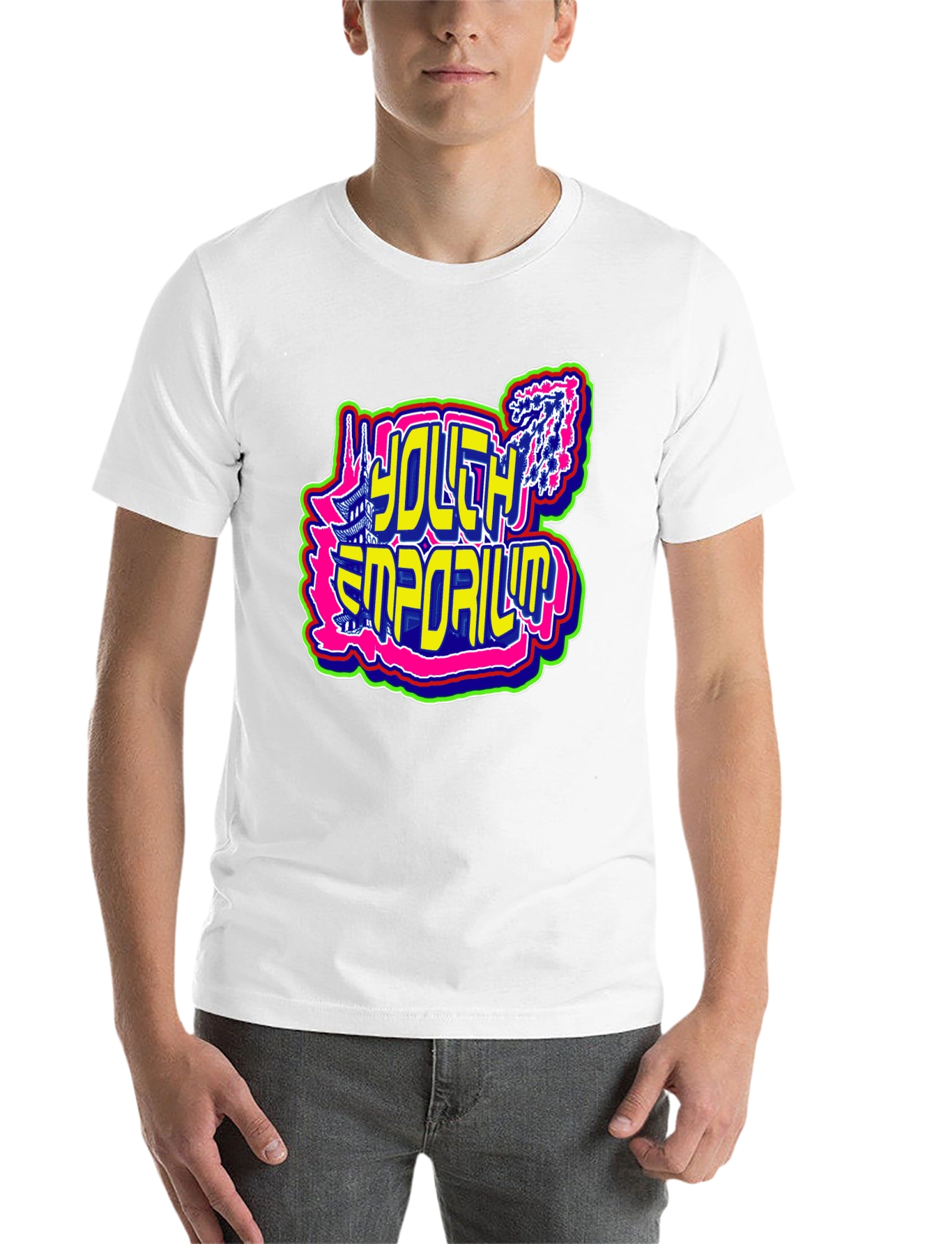 Black Youth Emporium Graphic Tee - Retro Style view 14