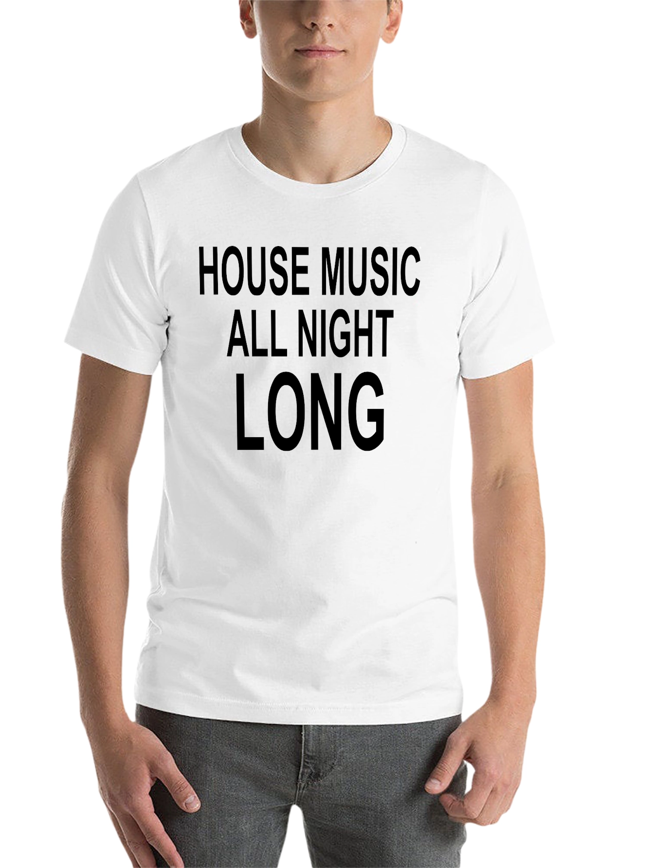 Black House Music All Night Long Graphic Tee view 14