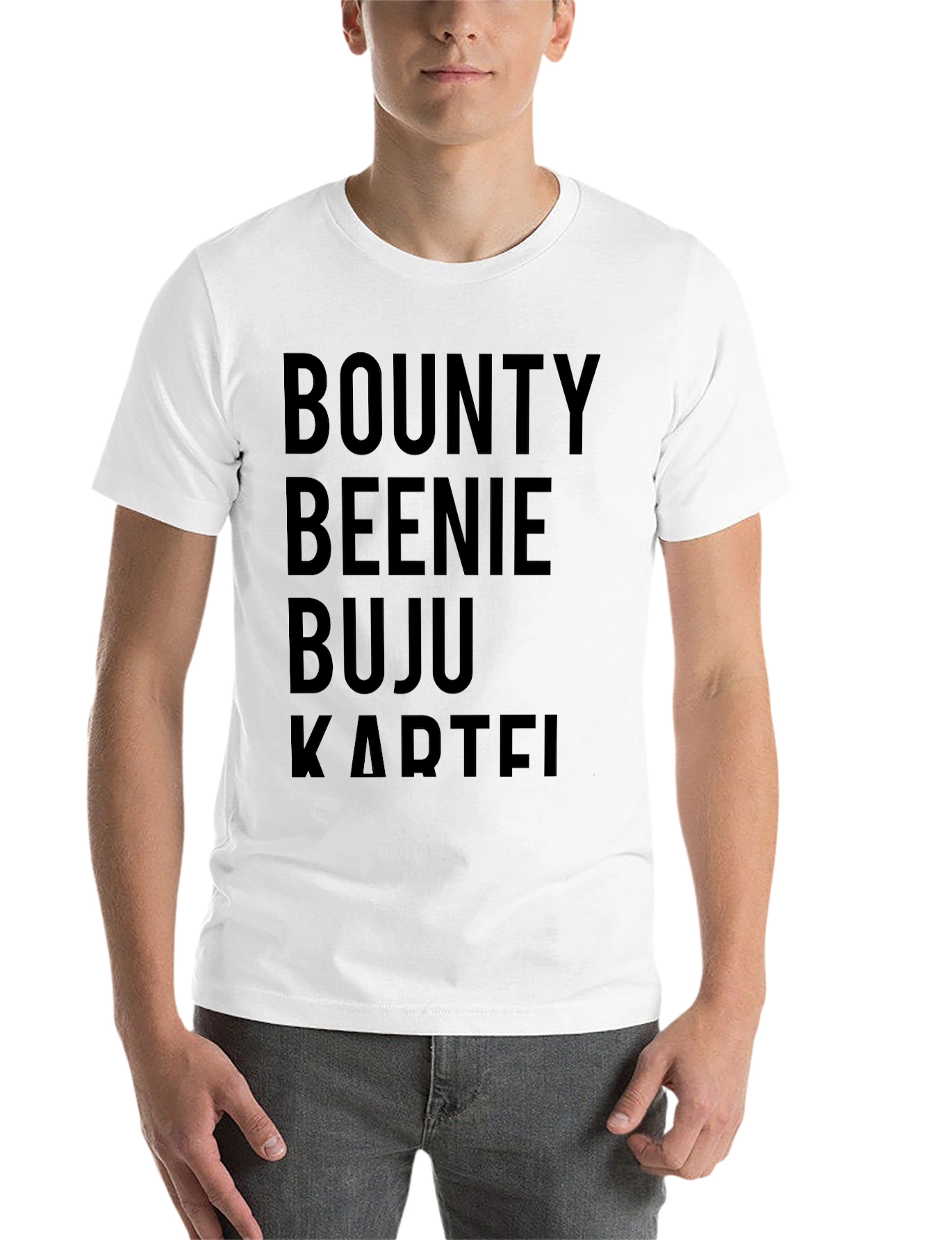 Black Bounty Beenie Buju Kartel Black T-Shirt view 14