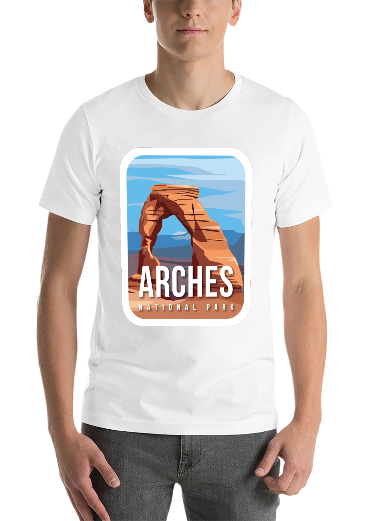Black Arches National Park Graphic Tee - Unisex view 14