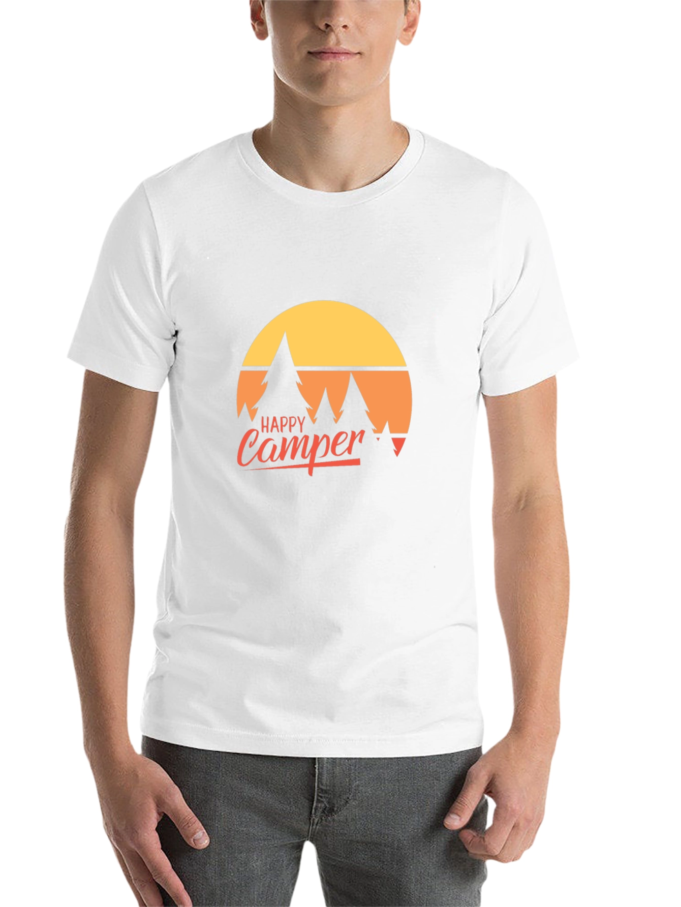 Black Happy Camper Graphic Tee - Adventure Awaits! view 14