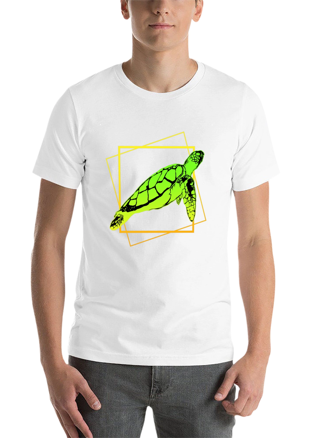 Black Turtle Graphic Tee - Black view 14