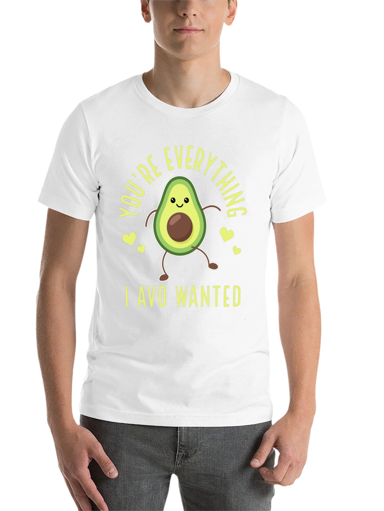 Black Avocado Everything I Avo Wanted Funny Pun T-Shirt view 14