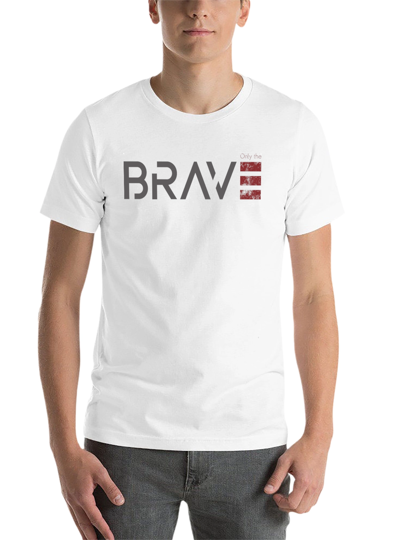 Black Brave Graphic Tee - Men's Short Sleeve view 14