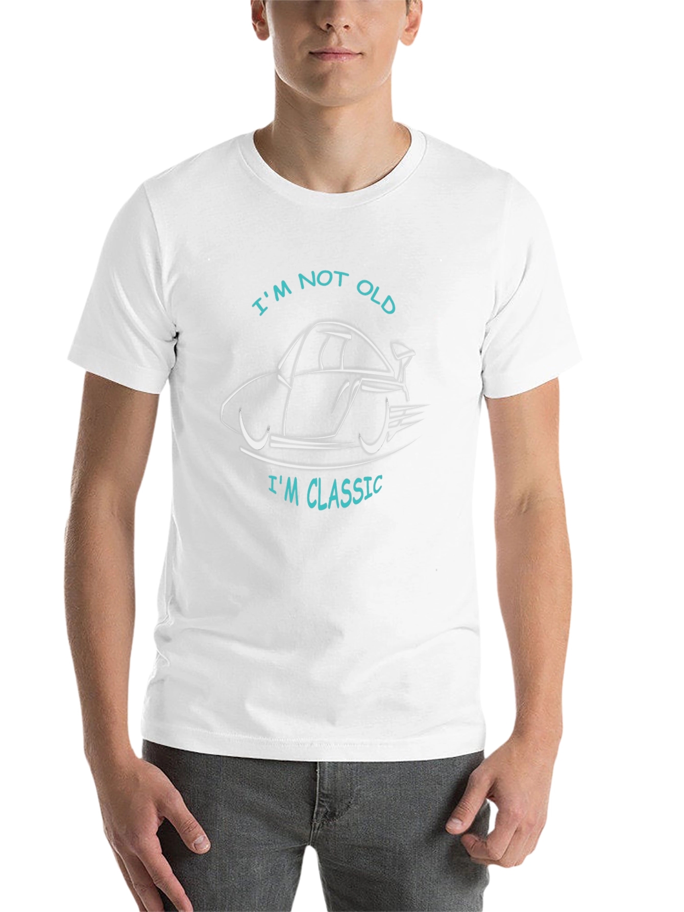 Black I'm Not Old I'm Classic Graphic T-Shirt view 14