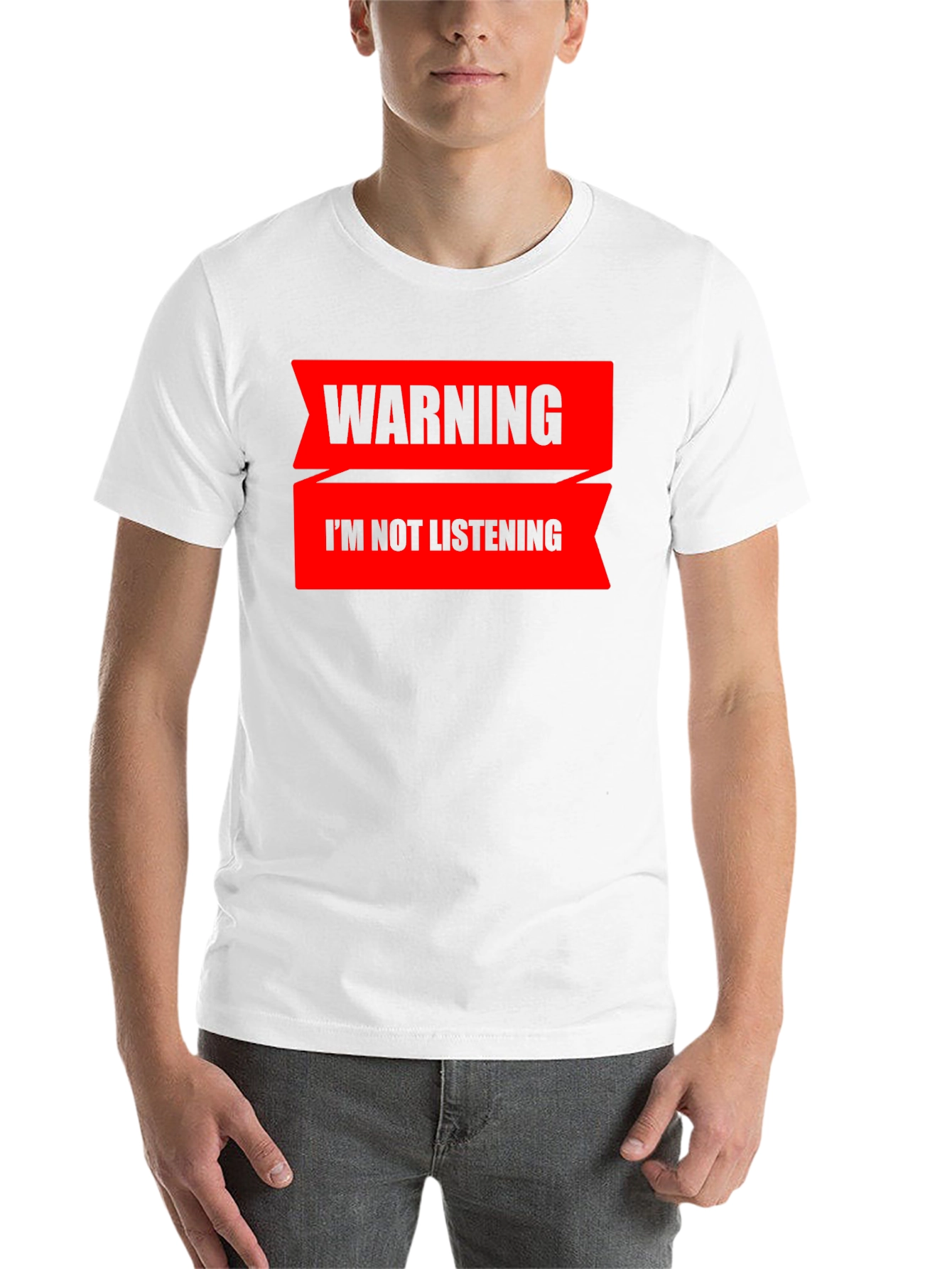 Warning: I'm Not Listening T-Shirt - 14