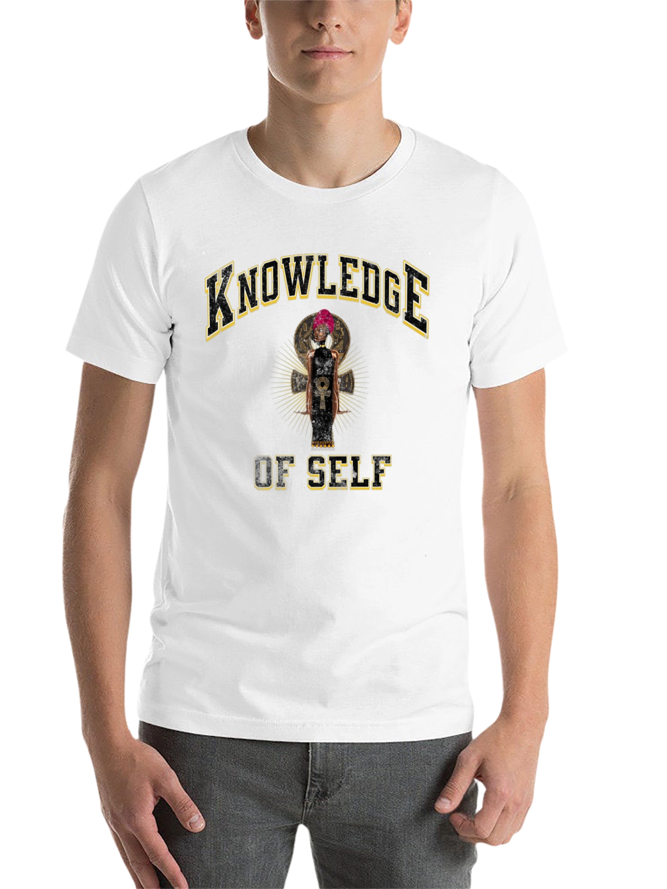 Black Knowledge of Self Graphic T-Shirt view 14
