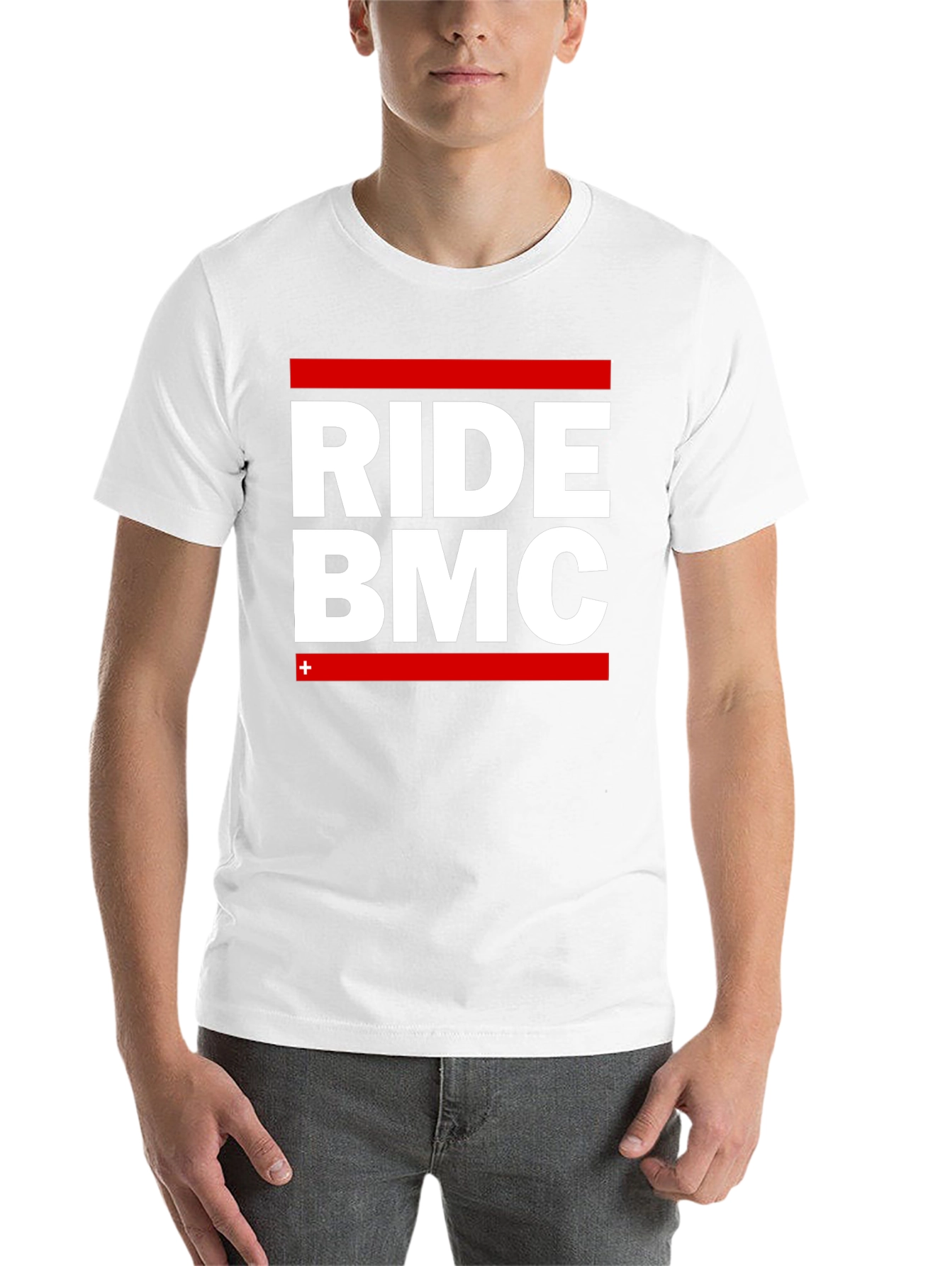 Black Ride BMC Graphic Tee - Black Cotton T-Shirt view 14
