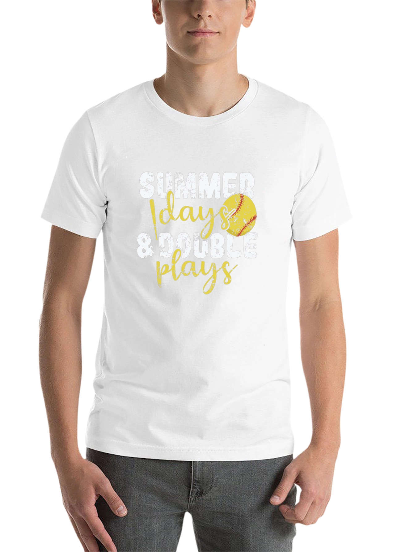 Black Summer Days & Double Plays T-Shirt view 14