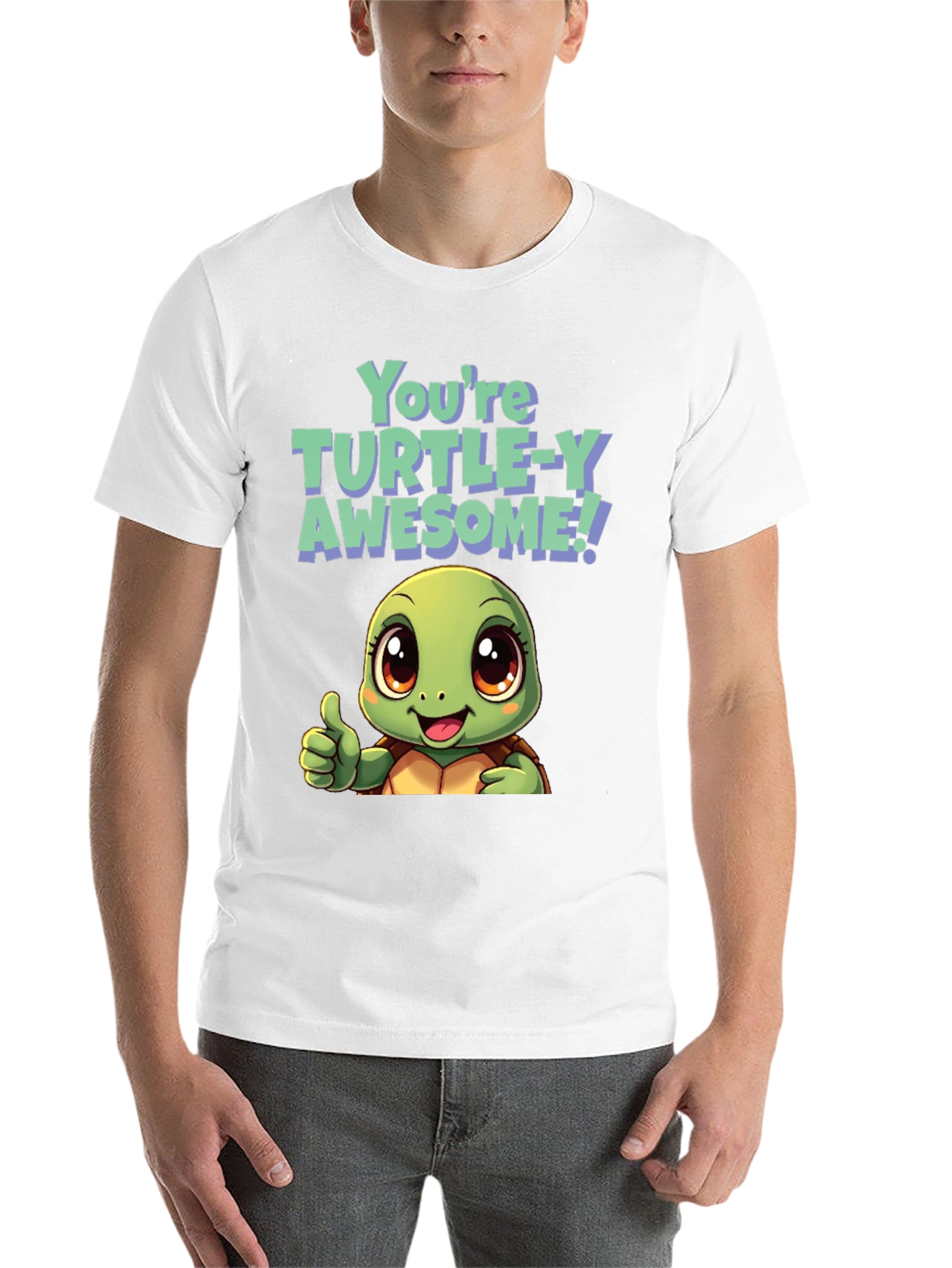 Black Turtle-Y Awesome Graphic Tee view 14