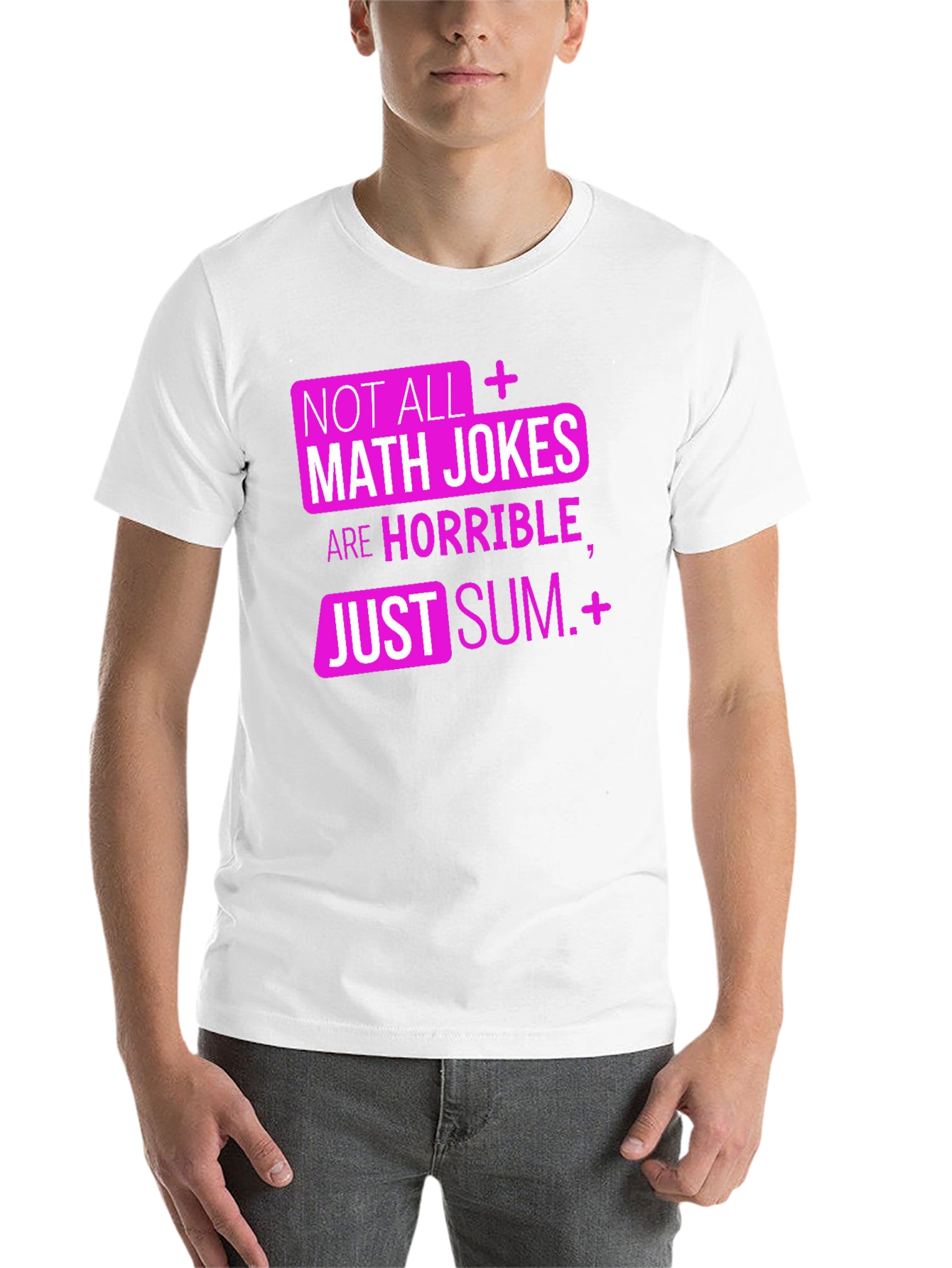 Black Math Jokes Tee - Sum Humor! view 14