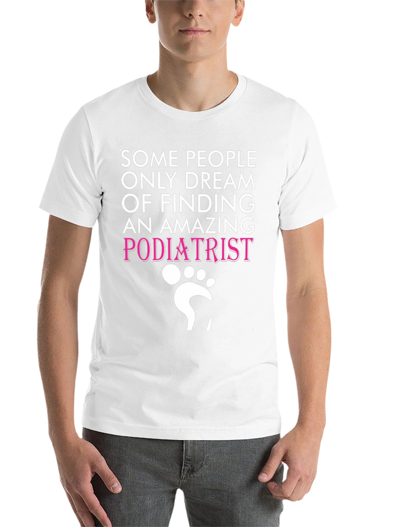 Black Amazing Podiatrist T-Shirt view 14