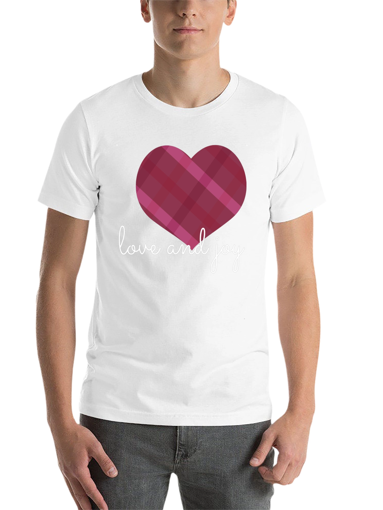 Black Love and Joy Heart Graphic Tee view 14