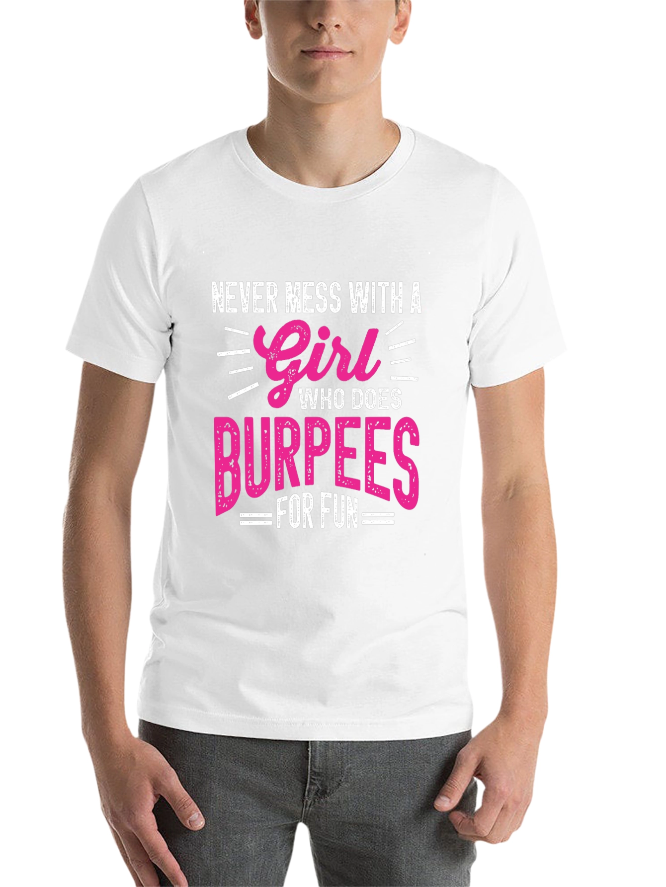 Black Girl Who Does Burpees T-Shirt view 14