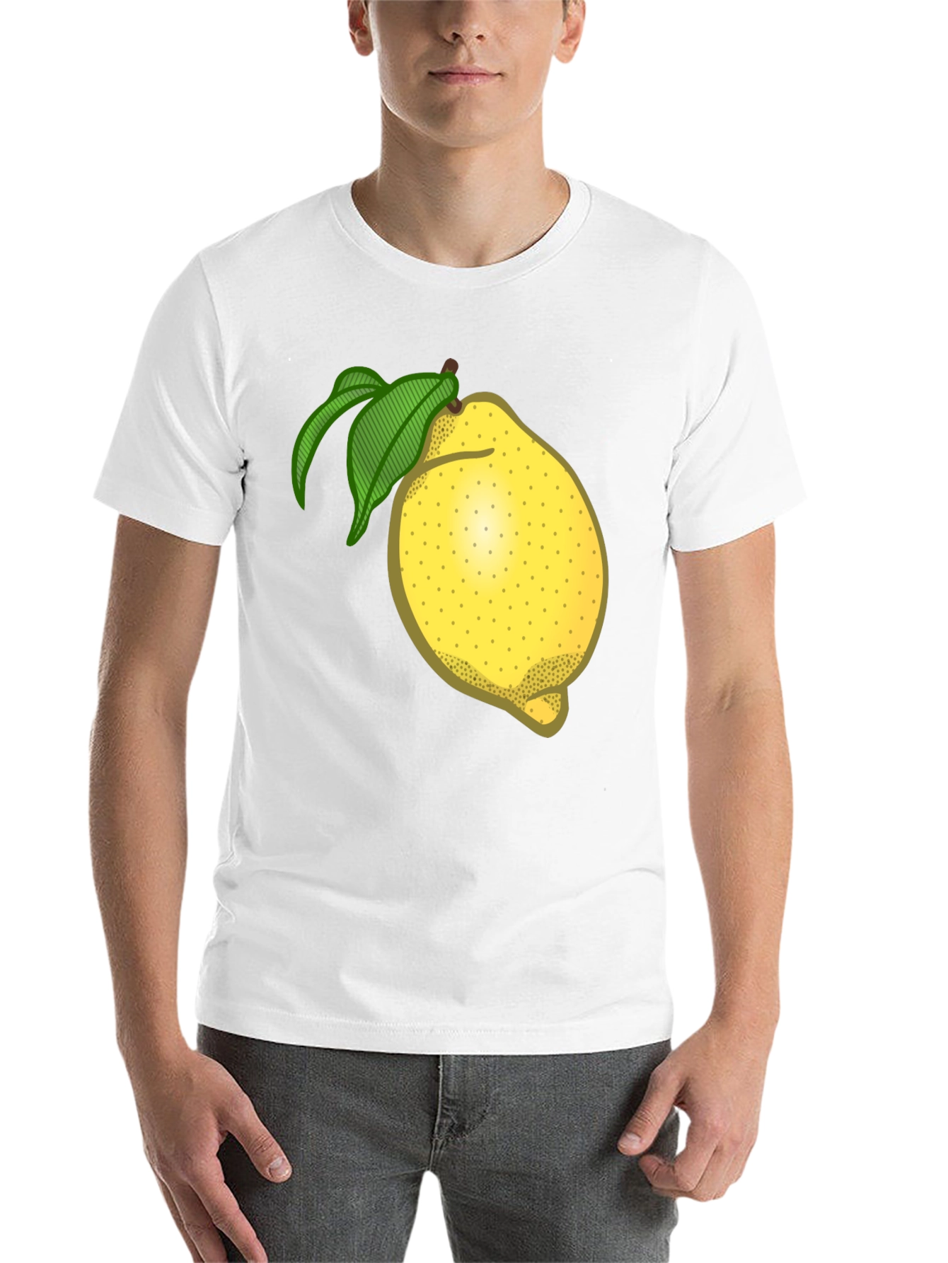 Black Lemon Graphic T-Shirt - Fruity Fun Fashion view 14