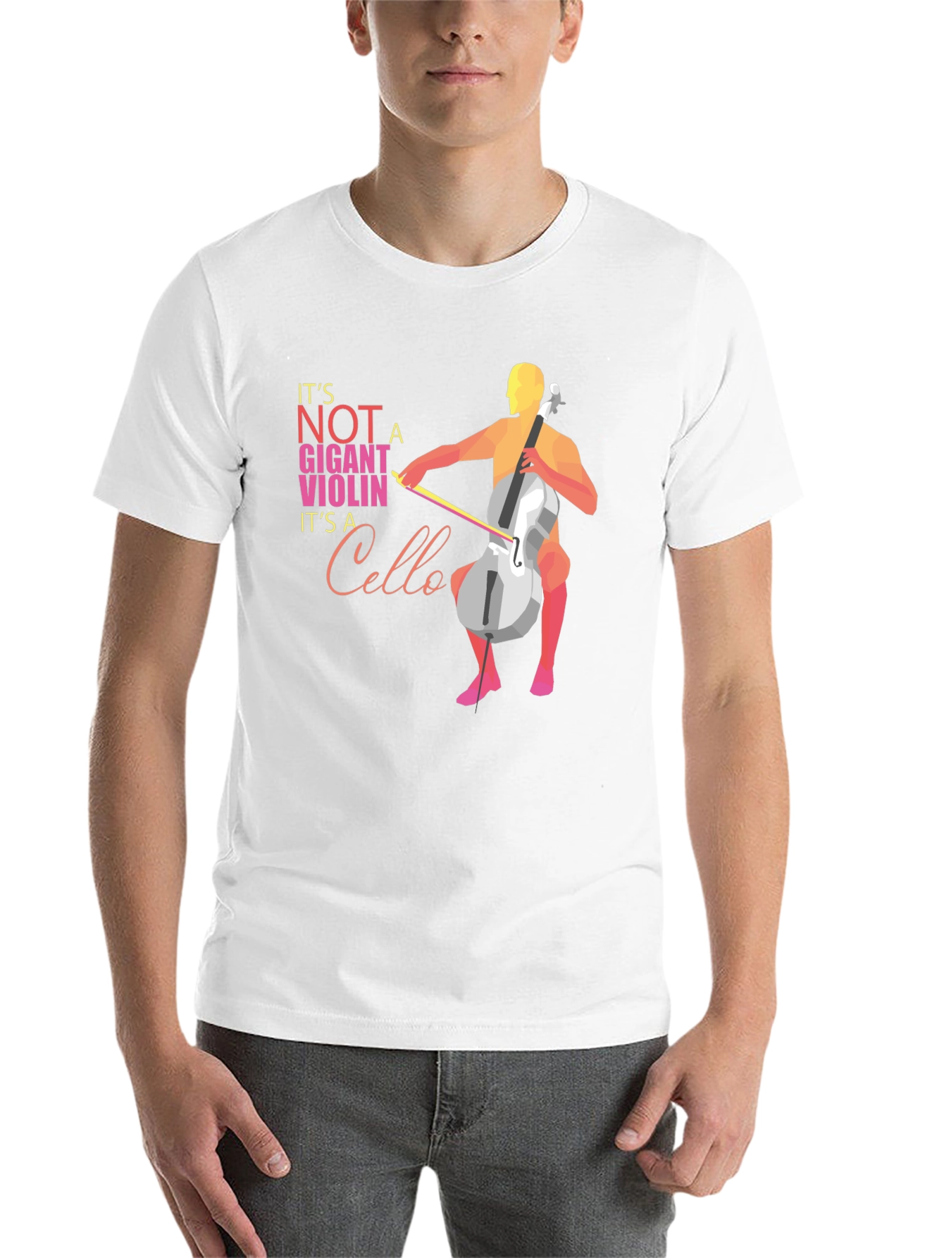 Black Cello T-Shirt: It's Not a Giant Violin! view 14